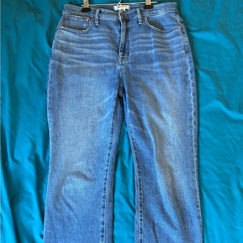 Madewell Slim Demi Boot Jeans - Size 31